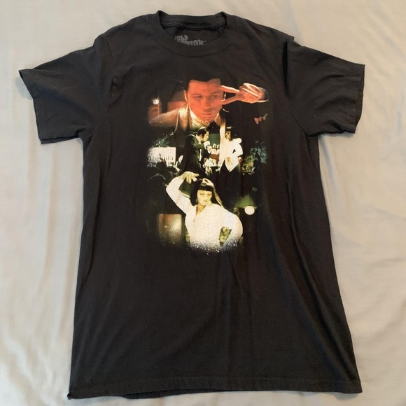 Pulp Fiction Shirt Mens Small Goodie Two Sleeves Movie Tee 2022 Dance Scene - Picture 2 of 7